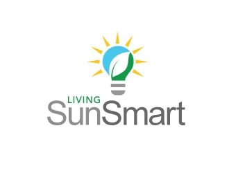 Living Sun Smart logo design by cookman