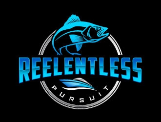 Reelentless Pursuit  logo design by daywalker