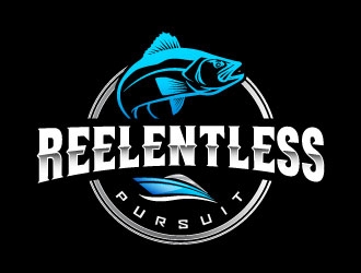 Reelentless Pursuit  logo design by daywalker