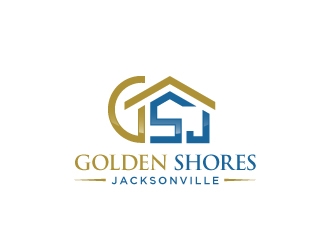 GSJ Golden Shores Jacksonville logo design by Boomstudioz