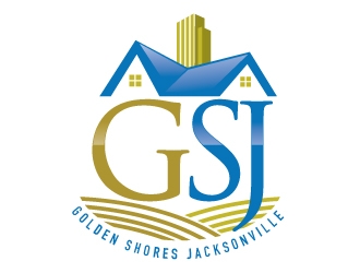 GSJ Golden Shores Jacksonville logo design by usashi
