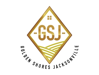GSJ Golden Shores Jacksonville logo design by usashi