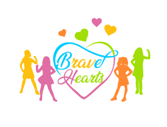 Brave Hearts logo design by firstmove
