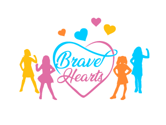 Brave Hearts logo design by firstmove