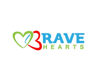 Brave Hearts logo design by samuraiXcreations