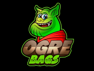 Ogre Bags logo design by DreamLogoDesign