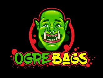 Ogre Bags logo design by DreamLogoDesign