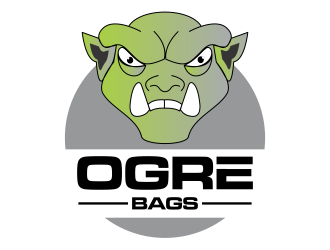 Ogre Bags logo design by qqdesigns