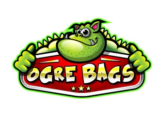 Ogre Bags logo design by uttam