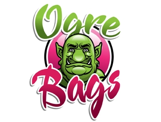 Ogre Bags logo design by MAXR