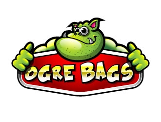 Ogre Bags logo design by uttam