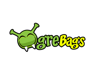 Ogre Bags logo design by serprimero