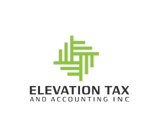 Elevation Tax and Accounting Inc logo design by nehel