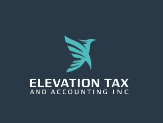 Elevation Tax and Accounting Inc logo design by nehel