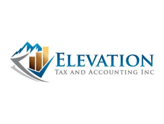 Elevation Tax and Accounting Inc logo design by J0s3Ph