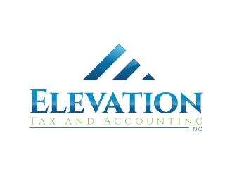 Elevation Tax and Accounting Inc logo design by Rokc