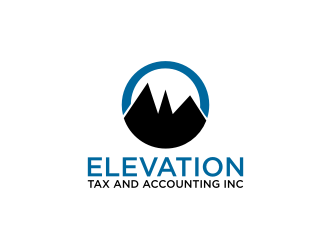Elevation Tax and Accounting Inc logo design by rief