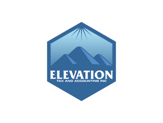 Elevation Tax and Accounting Inc logo design by ekitessar