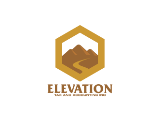 Elevation Tax and Accounting Inc logo design by ekitessar