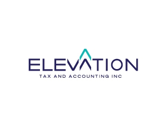 Elevation Tax and Accounting Inc logo design by josephope