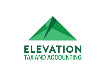 Elevation Tax and Accounting Inc logo design by serprimero