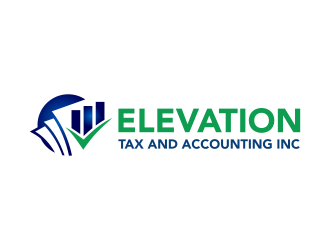 Elevation Tax and Accounting Inc logo design by ingepro