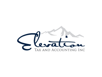Elevation Tax and Accounting Inc logo design by zakdesign700