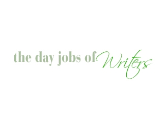 Day Jobs of Writers logo design by savvyartstudio
