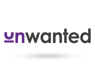 Unwanted logo design by aqibahmed