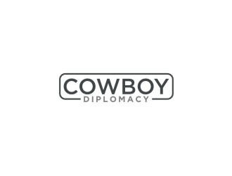 Cowboy Diplomacy logo design by bricton
