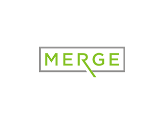 MERGE logo design by checx