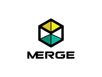 MERGE logo design by Suvendu