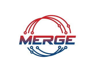 MERGE logo design by Suvendu