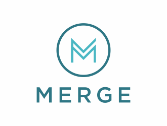 MERGE logo design by huma
