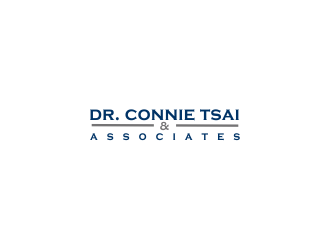 Dr. Connie Tsai & Associates logo design by kanal