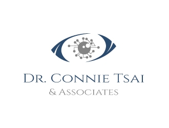 Dr. Connie Tsai & Associates logo design by savvyartstudio