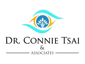 Dr. Connie Tsai & Associates logo design by jetzu
