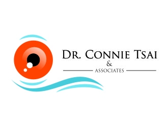 Dr. Connie Tsai & Associates logo design by jetzu