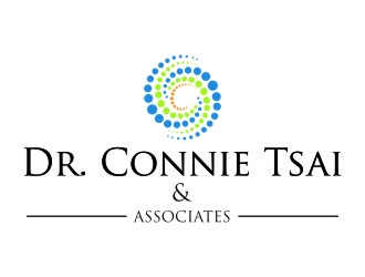 Dr. Connie Tsai & Associates logo design by jetzu