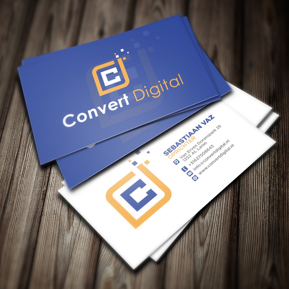 Convert Digital logo design by scriotx