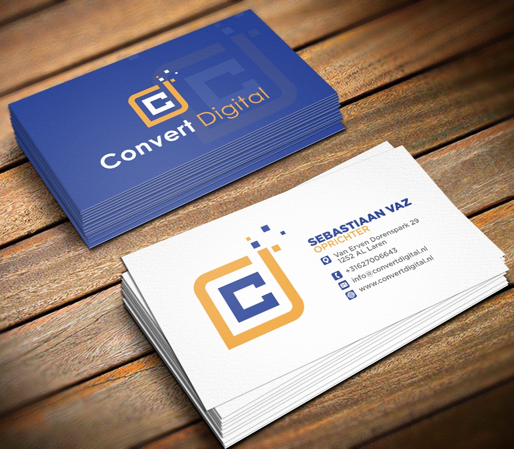 Convert Digital logo design by scriotx