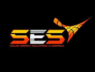 SES SOLAR ENERGY SOLUTIONS of AMERICA logo design by Aadisign