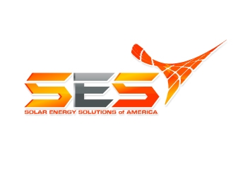 SES SOLAR ENERGY SOLUTIONS of AMERICA logo design by Aadisign