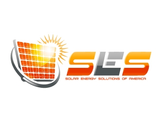 SES SOLAR ENERGY SOLUTIONS of AMERICA logo design by Aadisign