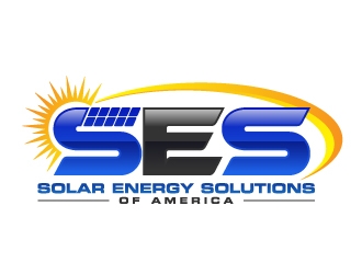 SES SOLAR ENERGY SOLUTIONS of AMERICA logo design by jaize