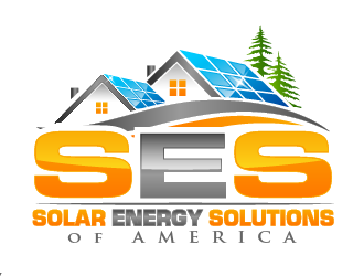 SES SOLAR ENERGY SOLUTIONS of AMERICA logo design by THOR_
