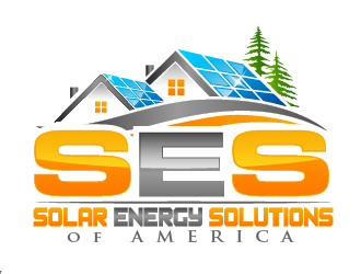 SES SOLAR ENERGY SOLUTIONS of AMERICA logo design by THOR_