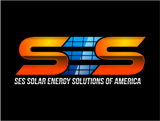 SES SOLAR ENERGY SOLUTIONS of AMERICA logo design by mutafailan