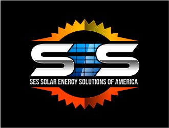 SES SOLAR ENERGY SOLUTIONS of AMERICA logo design by mutafailan