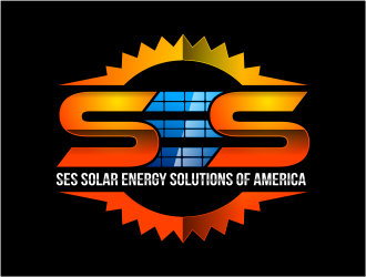 SES SOLAR ENERGY SOLUTIONS of AMERICA logo design by mutafailan